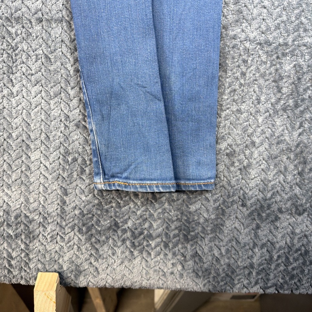 Levi's 511 Jeans Mens 34x32 Slim Fit Stretch Straight Denim Blue Distressed - Picture 10 of 14